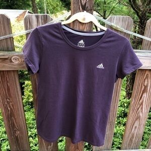 Adidas short sleeve athletic shirt sz L